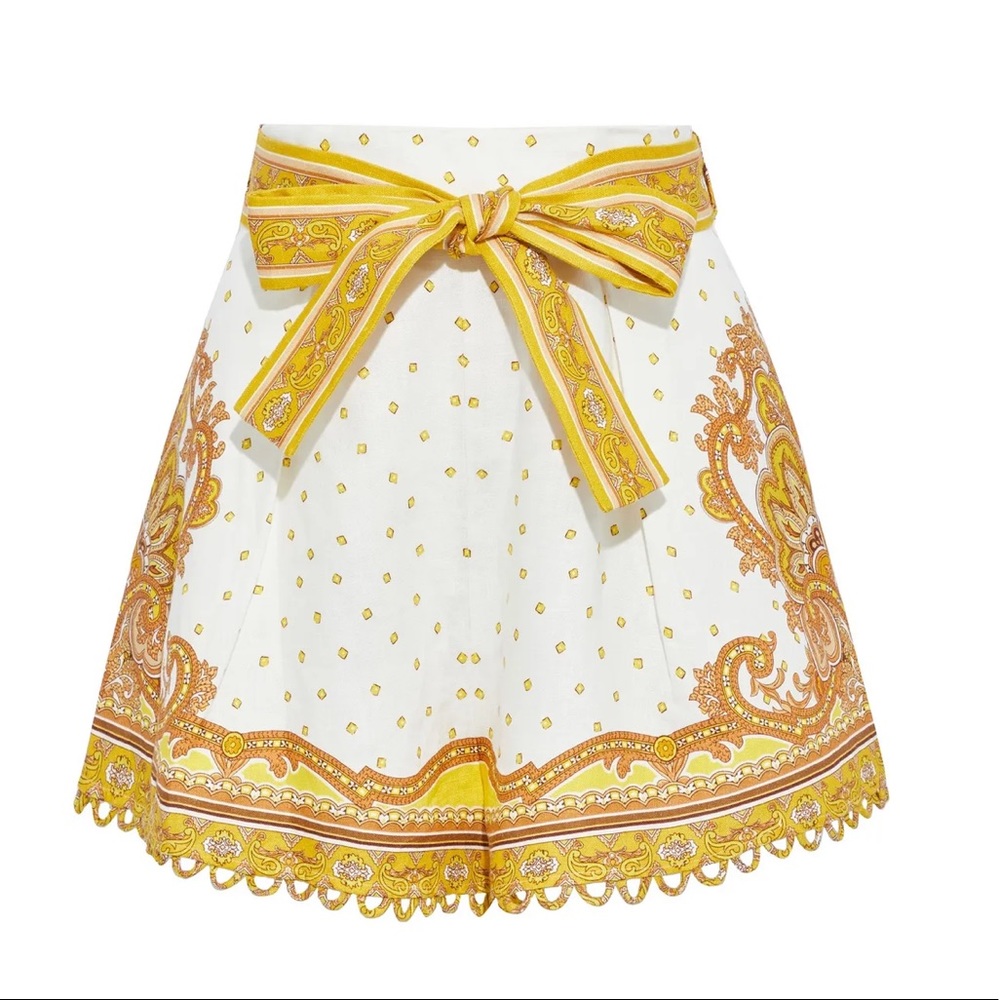 Zimmermann Linen Shorts